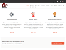 Tablet Screenshot of dlr.com.ar