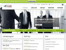 Tablet Screenshot of dlr.dk